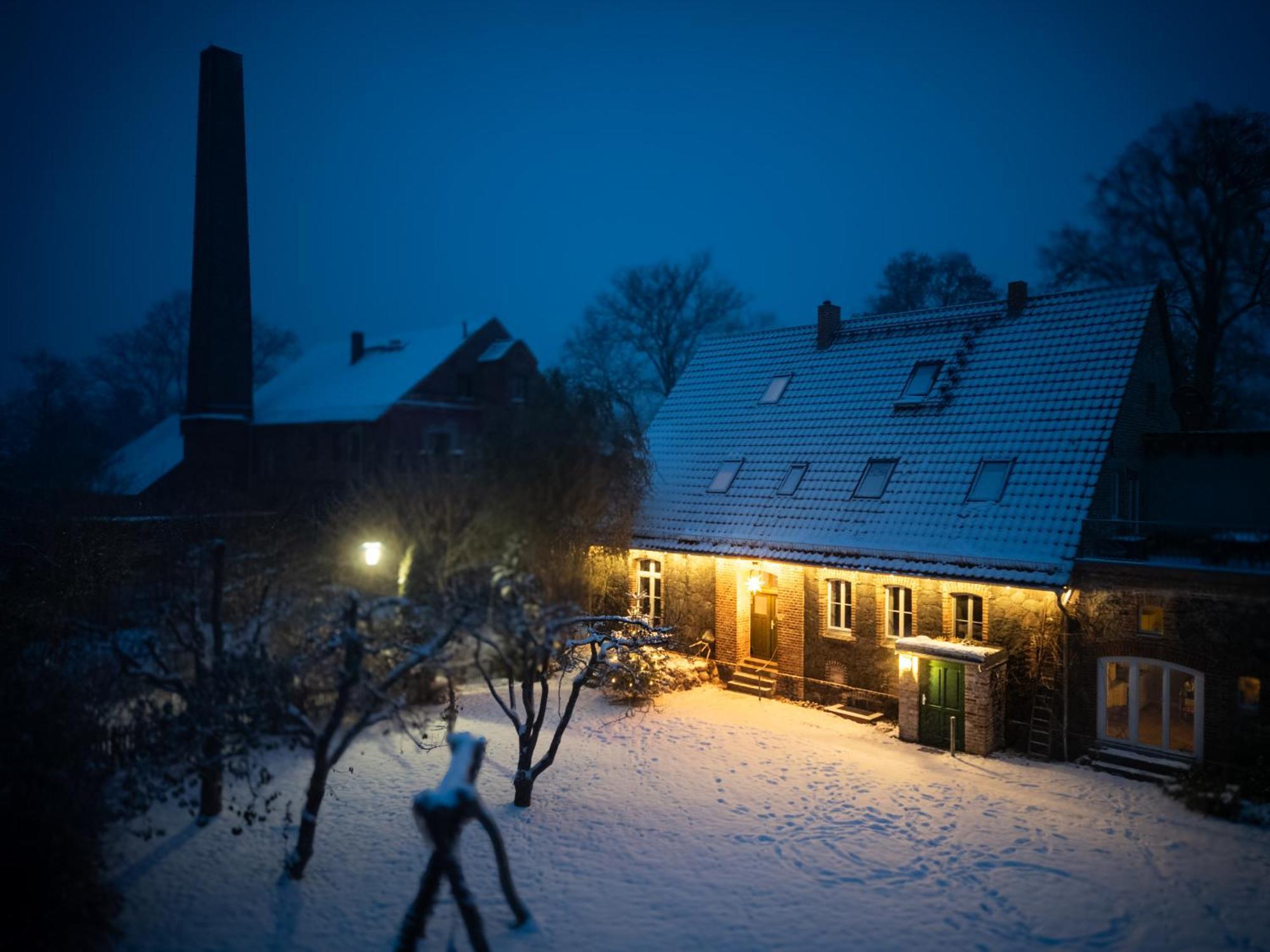 Altes Backhaus Haselberg Apartment Bagian luar foto