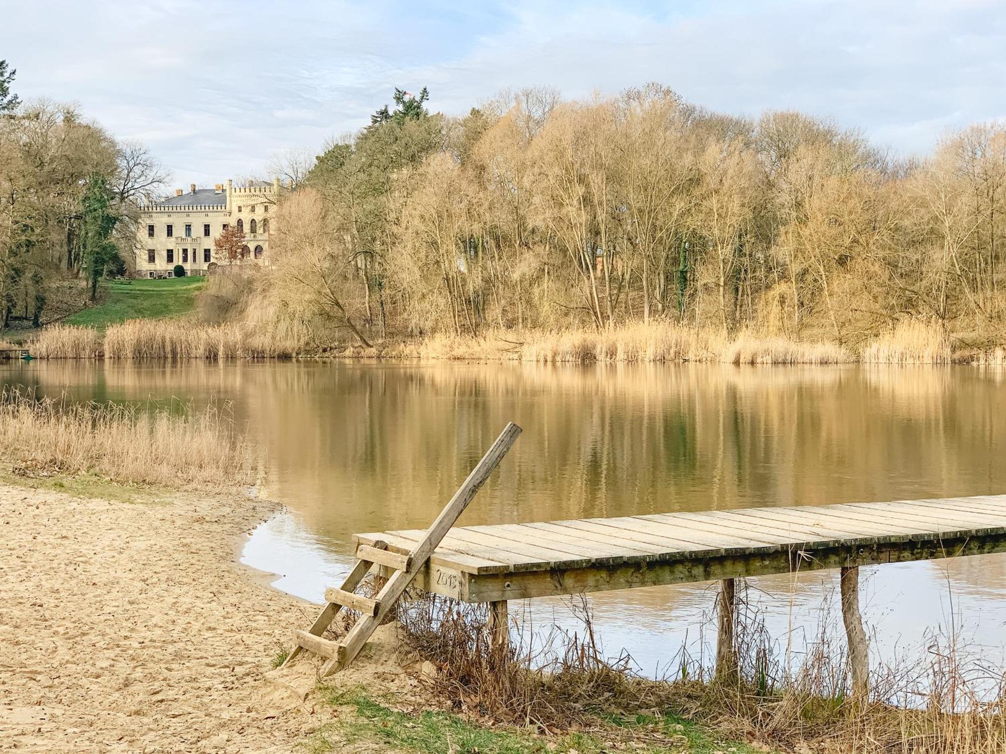 Altes Backhaus Haselberg Apartment Bagian luar foto