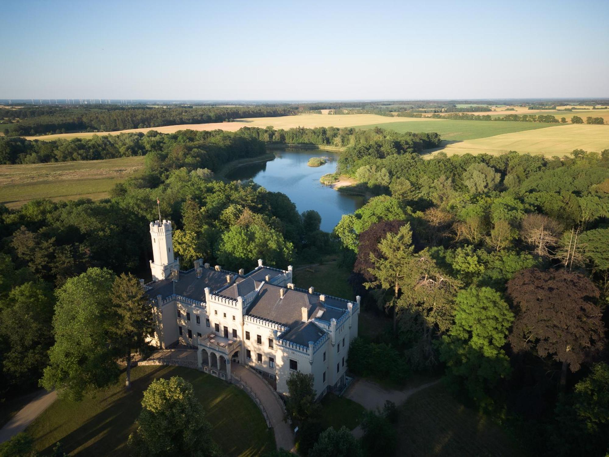 Altes Backhaus Haselberg Apartment Bagian luar foto