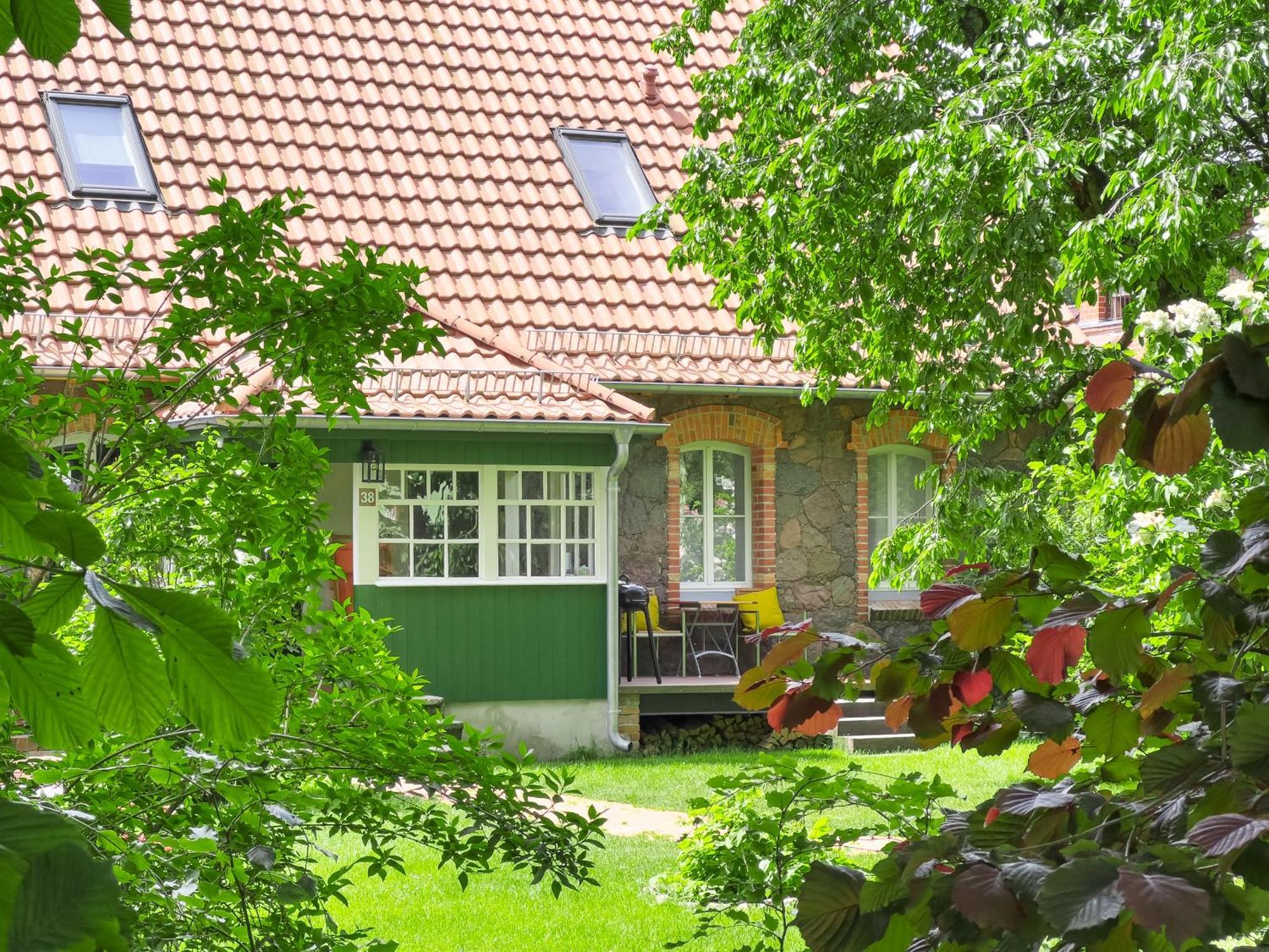 Altes Backhaus Haselberg Apartment Bagian luar foto