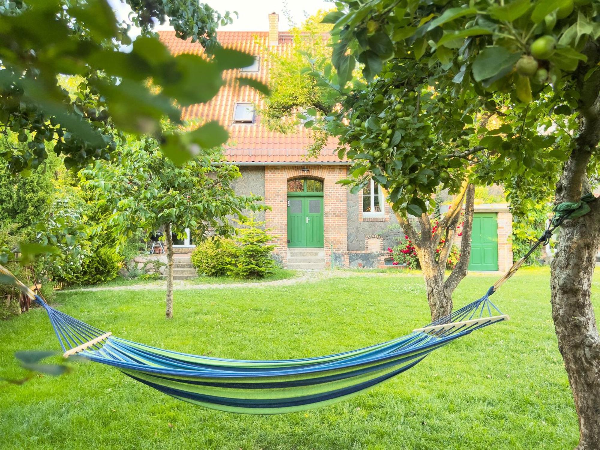 Altes Backhaus Haselberg Apartment Bagian luar foto