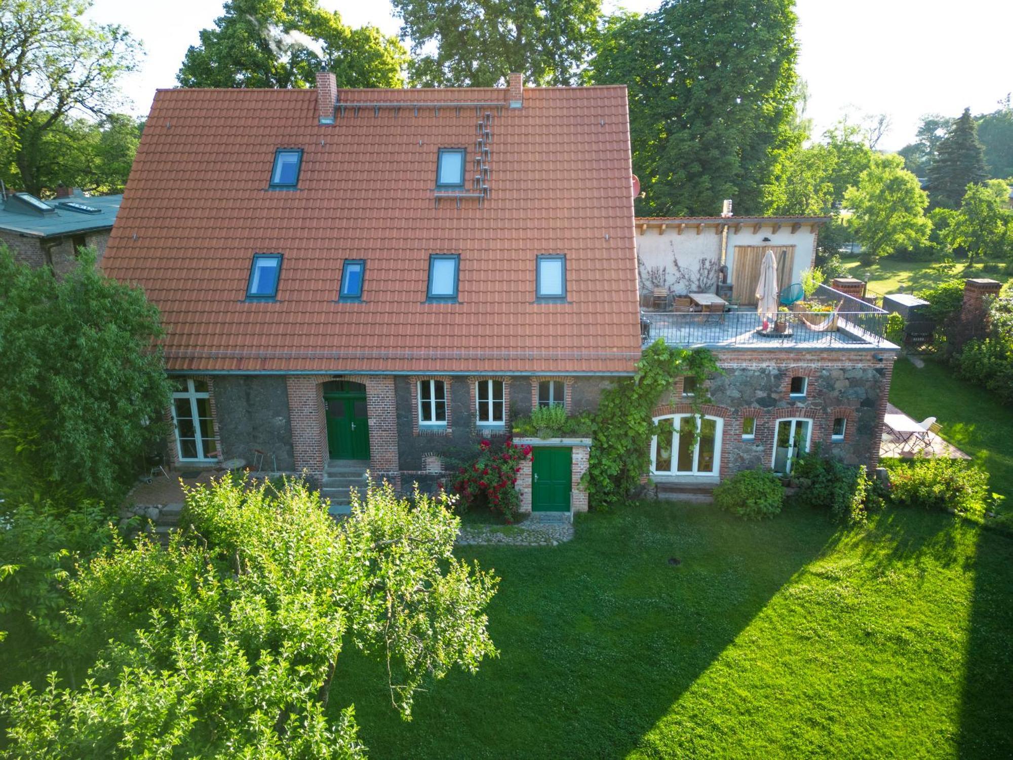 Altes Backhaus Haselberg Apartment Bagian luar foto